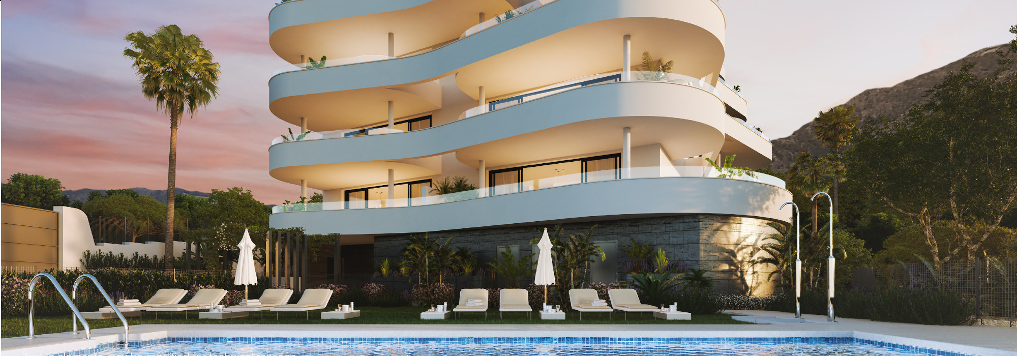 Resort de estilo contemporáneo y ecológico de alta calidad
